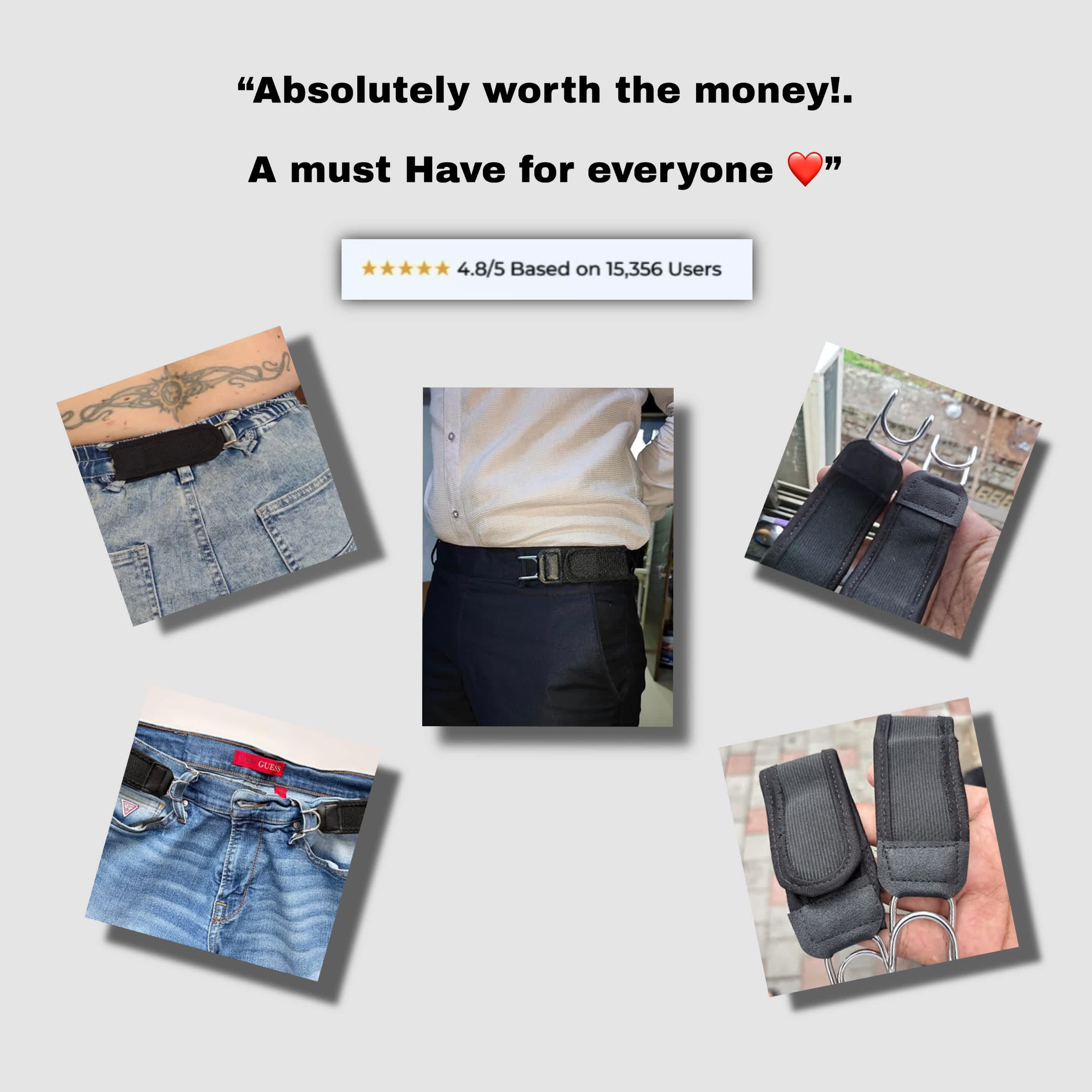 SnapFit™ Buckle-Free Belt