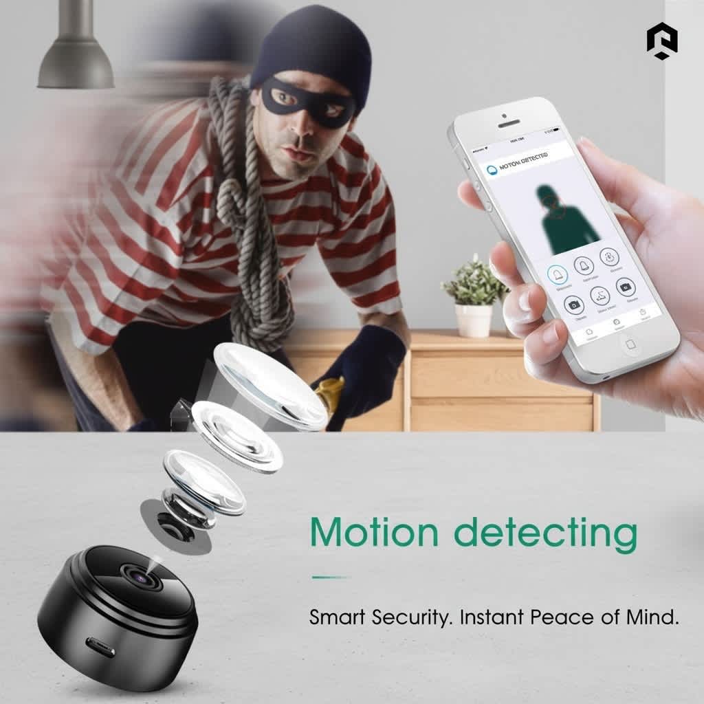 Magnetic HD Mini Camera