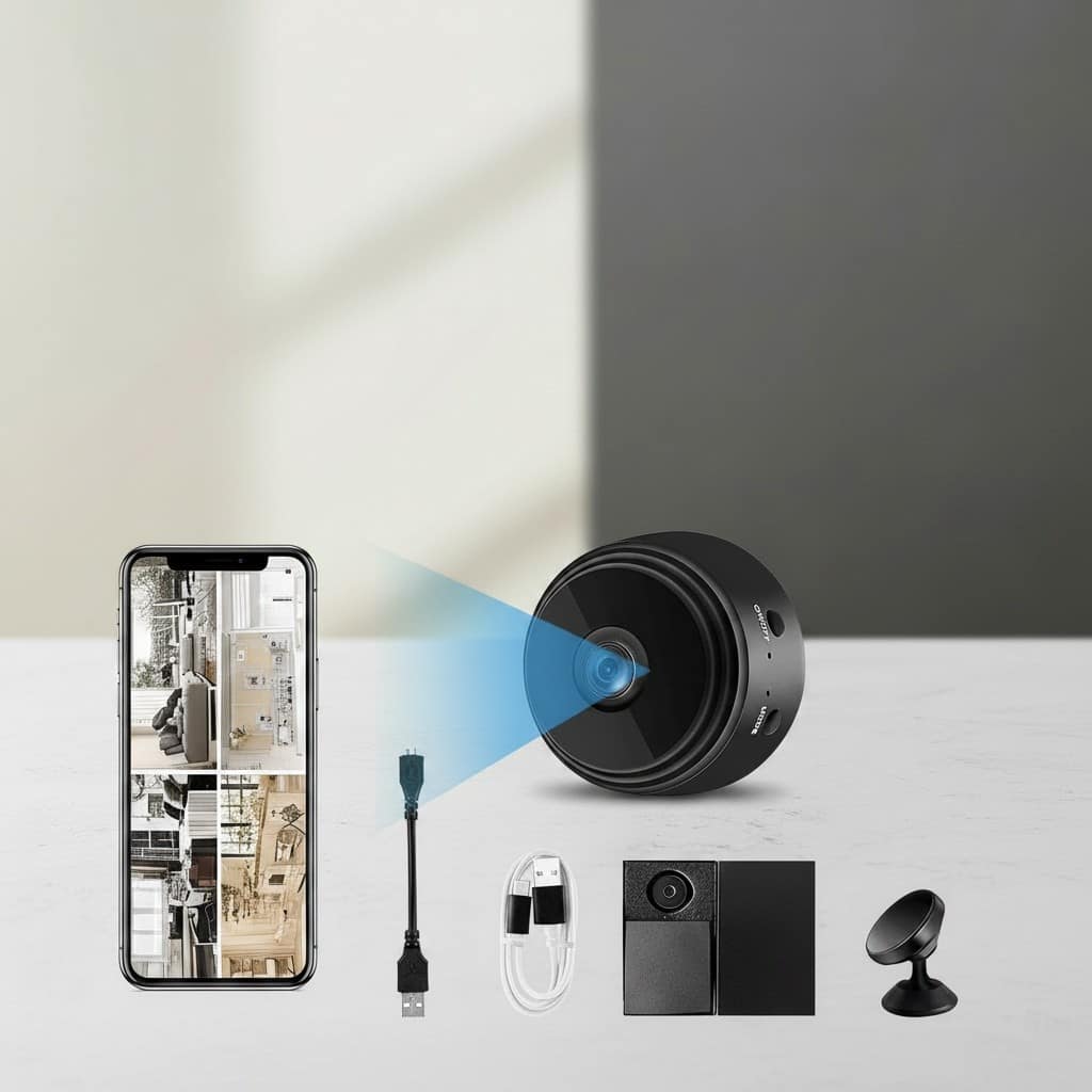 Magnetic HD Mini Camera